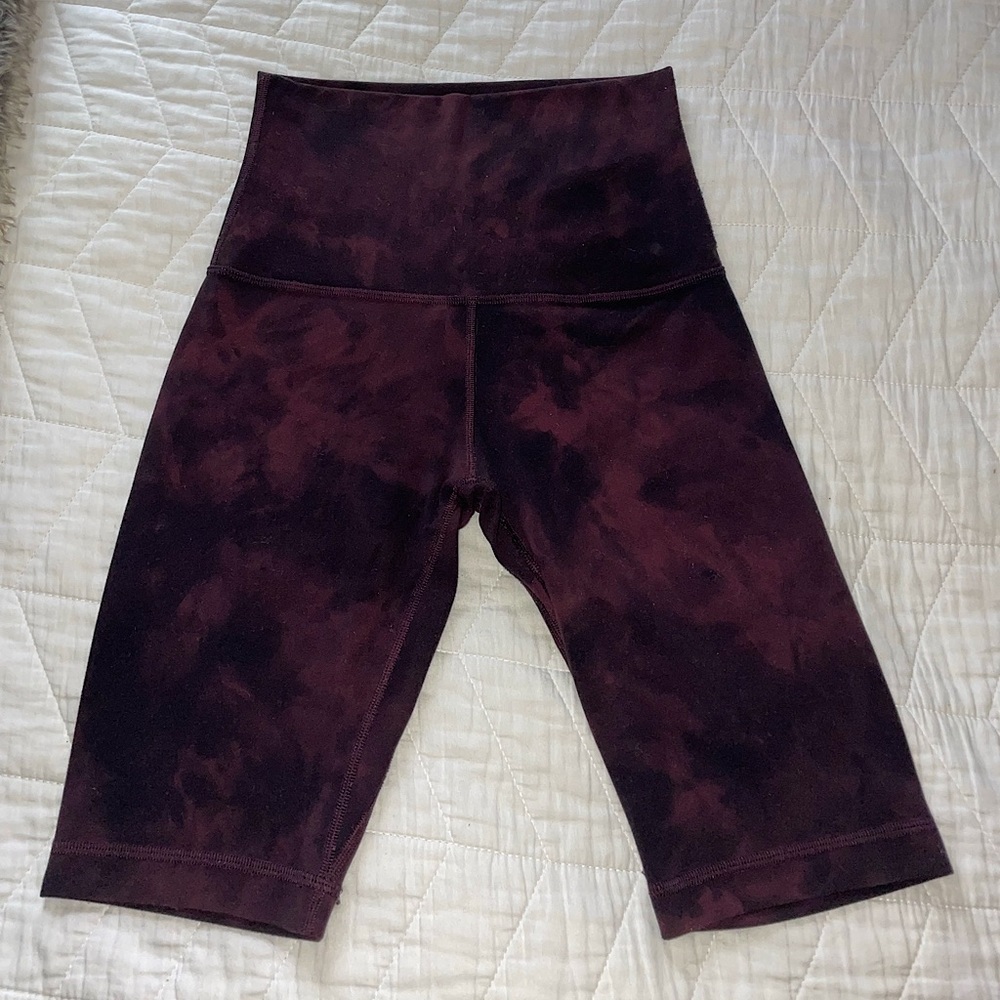 Lululemon Align Tie-Dye Biker shorts